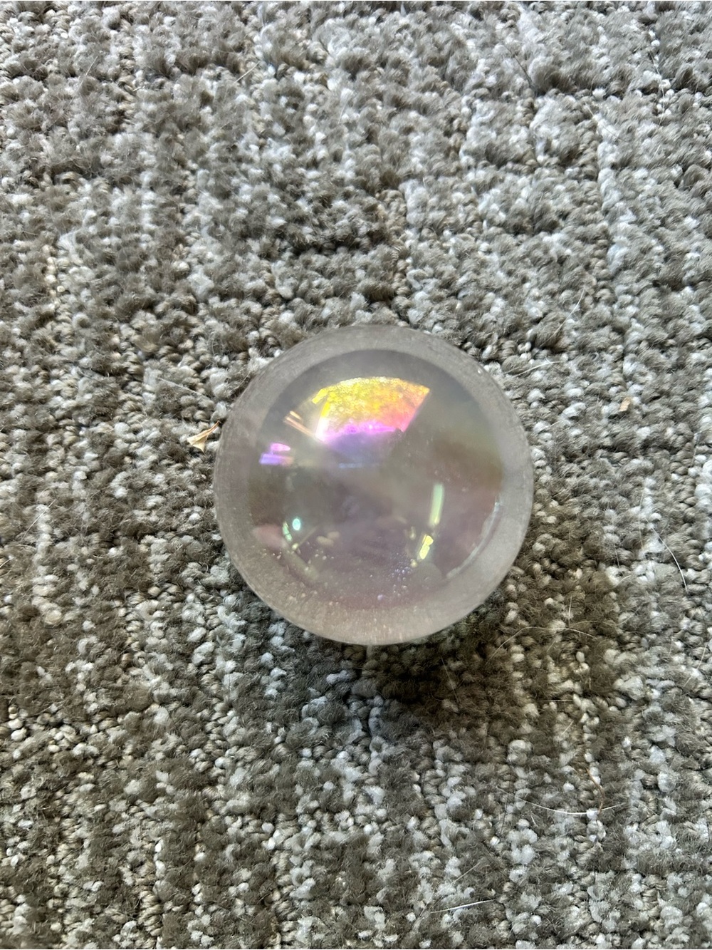 Iridescent Crystal Sphere